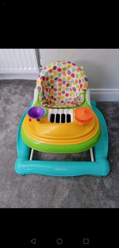mothercare musical walker